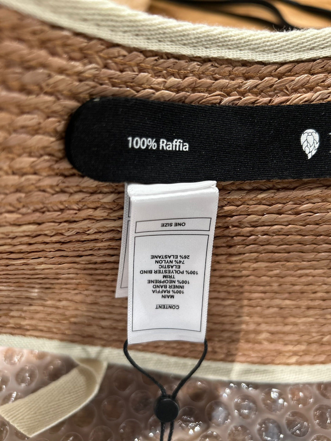 Helen Kaminski Aleeya 9 Raffia Visor (HAT50513ALEEY9)