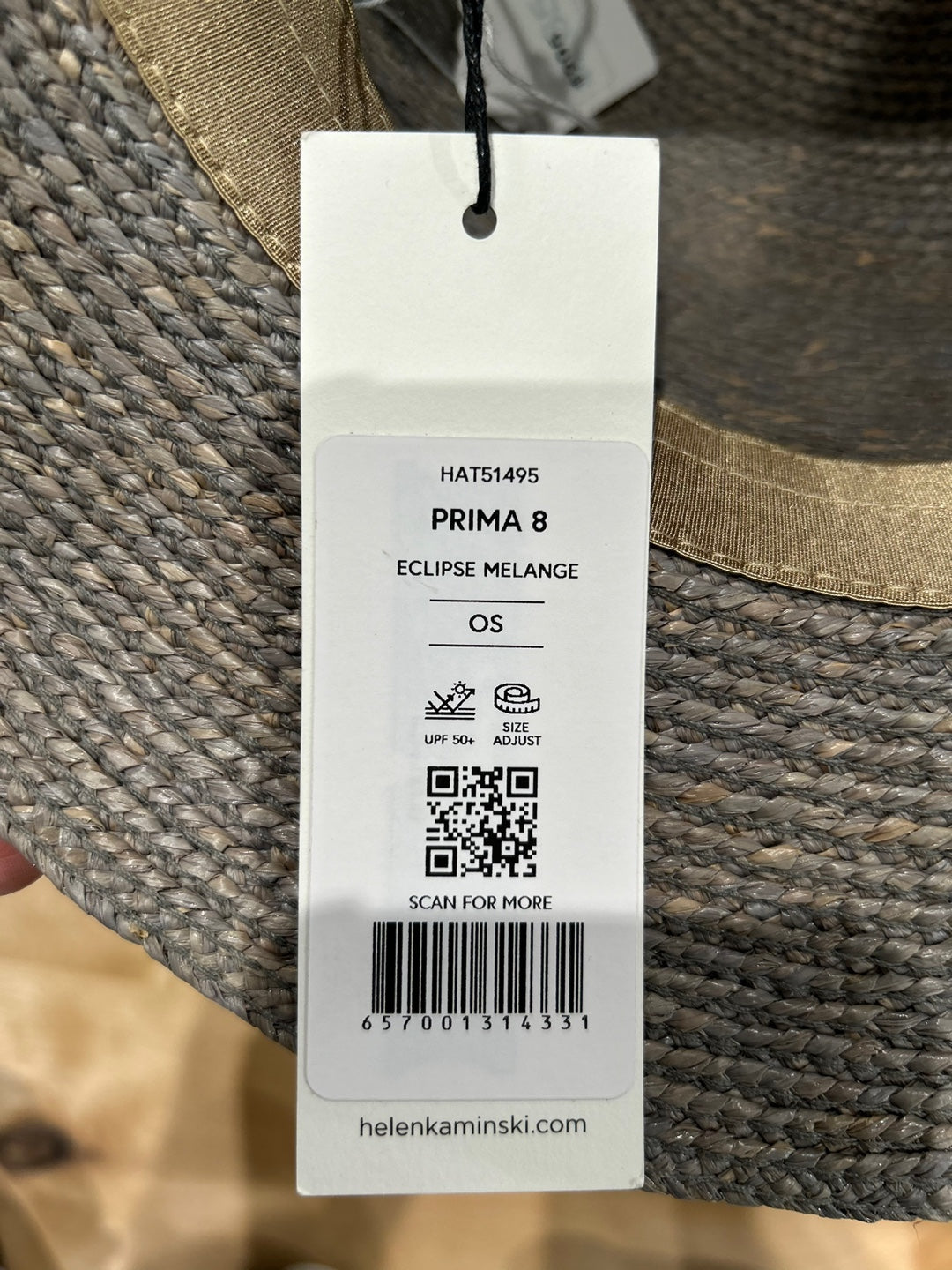 Helen Kaminski Prima 8 Raffia Hat (HAT51495)