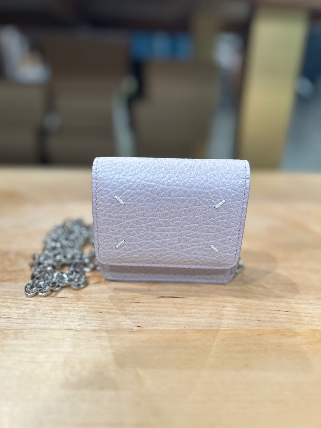 Maison Margiela FOUR STITCHES CHAIN WALLET (SA3UI0009 P4455)