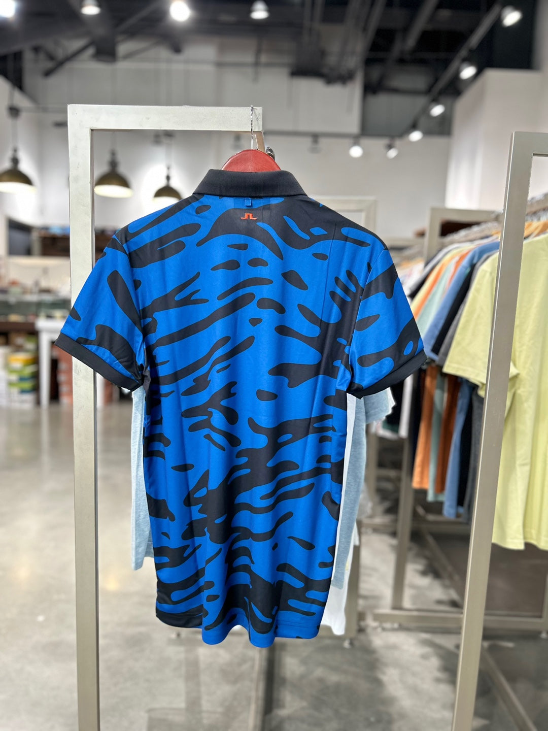 J.Lindeberg Tour Tech Regular Fit Print Polo Shirt (GMJT09167)