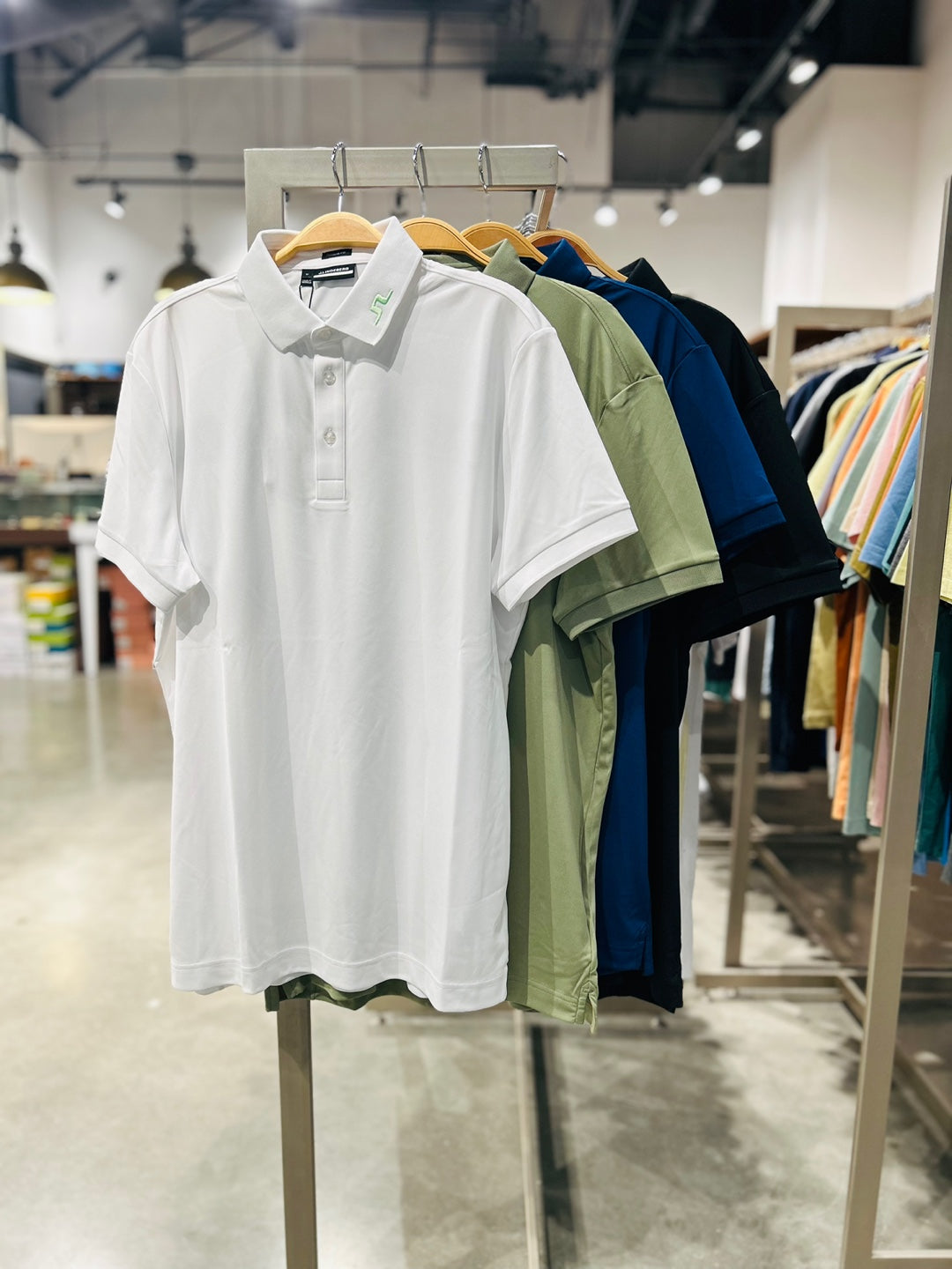 J.Lindeberg KV Regular Fit Print Polo Shirt (GMJT11526)