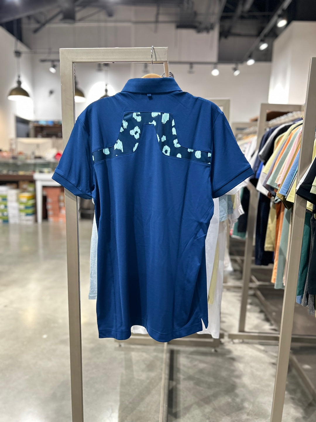 J.Lindeberg KV Regular Fit Print Polo Shirt (GMJT11526)