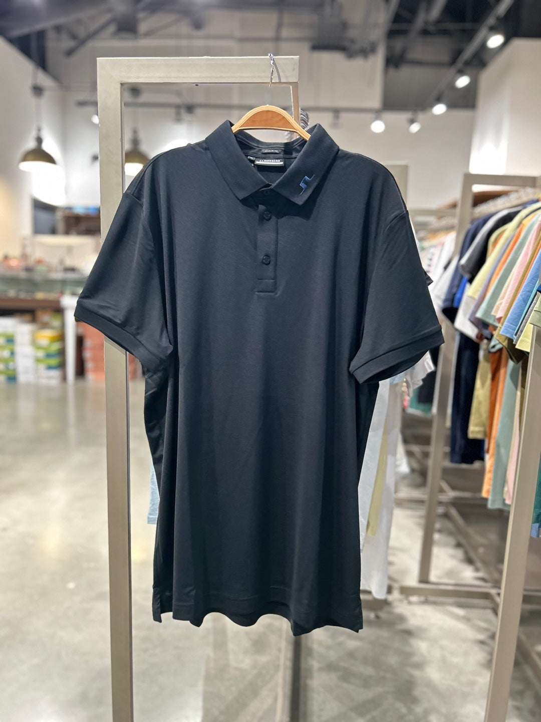 J.Lindeberg KV Regular Fit Print Polo Shirt (GMJT11526)