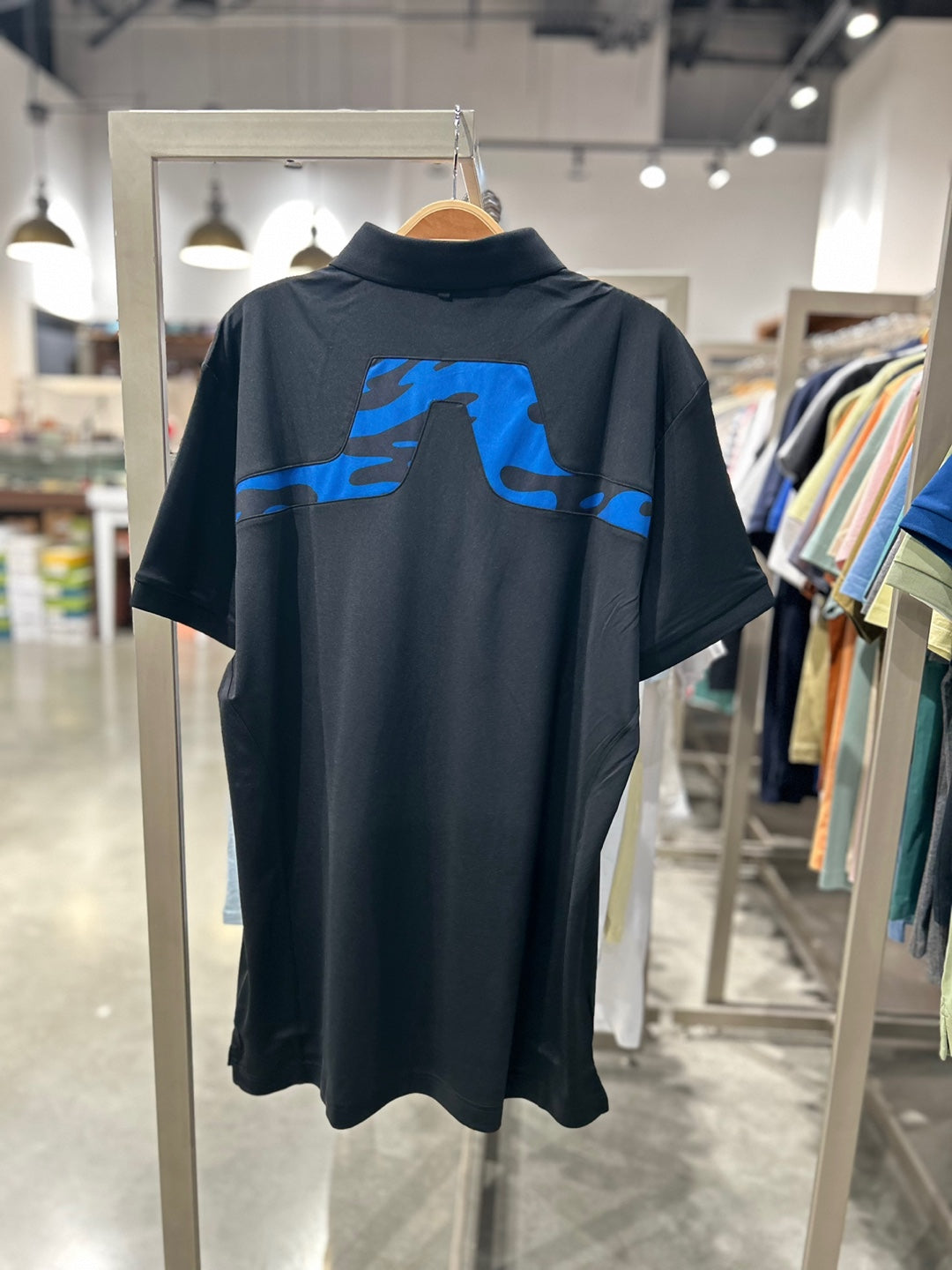 J.Lindeberg KV Regular Fit Print Polo Shirt (GMJT11526)