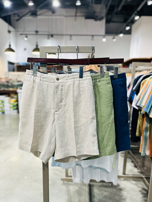 J.Lindeberg Baron Linen Shorts (FMPA11265)