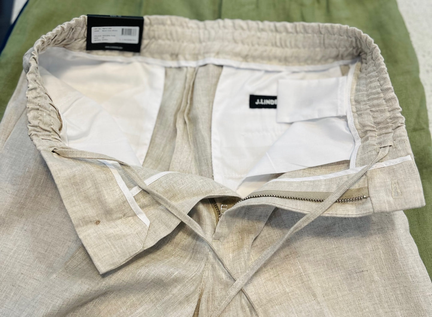 J.Lindeberg Baron Linen Shorts (FMPA11265)