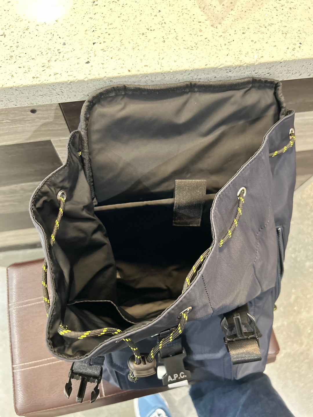 A.P.C. Nylon Buckle Backpack (PAAFH-H62220)