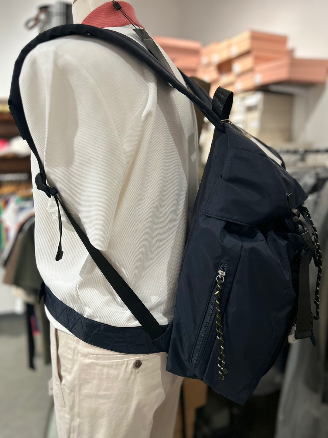 A.P.C. Nylon Buckle Backpack (PAAFH-H62220)