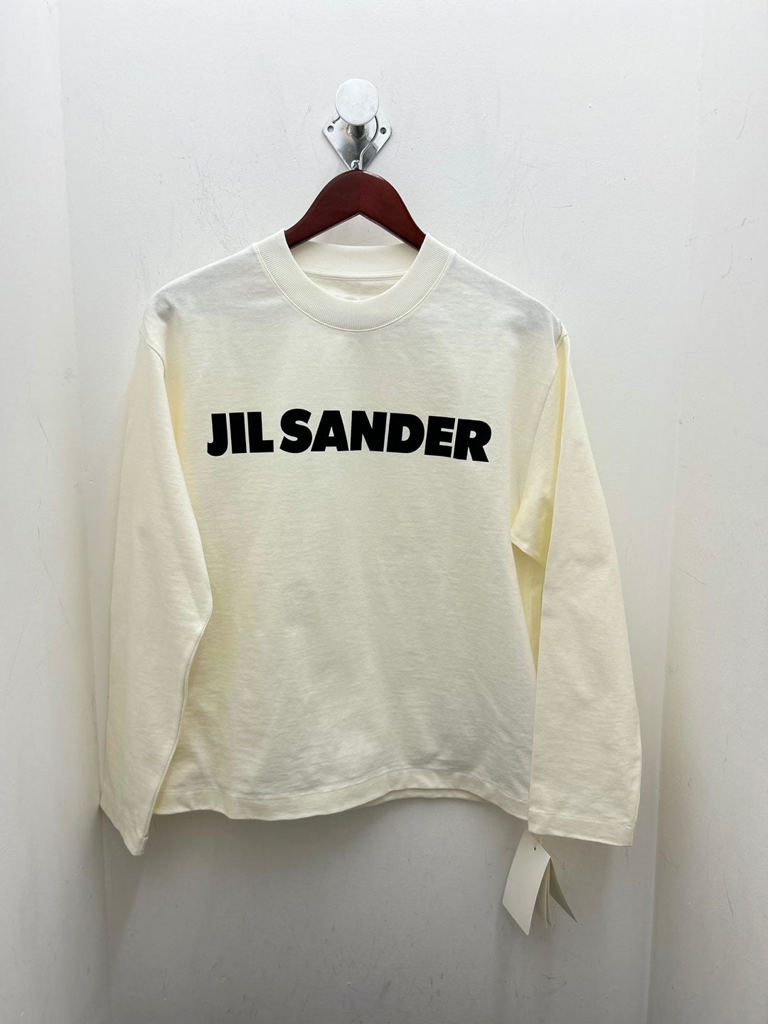 Jil Sander Long Sleeve Logo T-Shirt (J02GC0107 J45148)