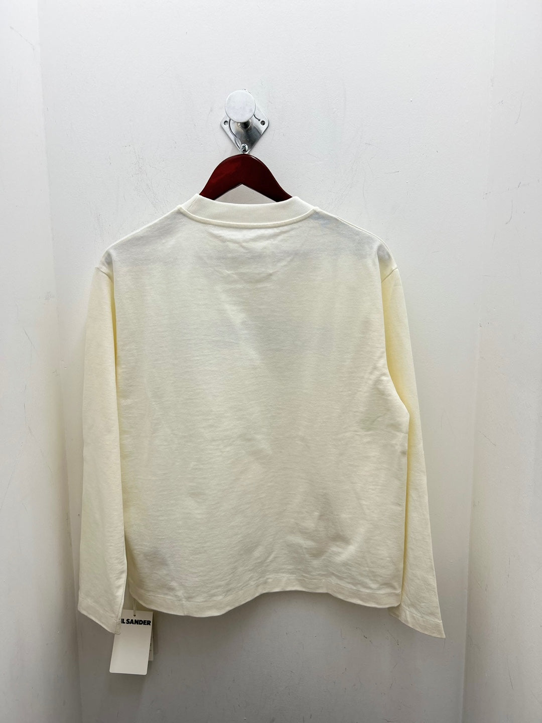 Jil Sander Long Sleeve Logo T-Shirt (J02GC0107 J45148)