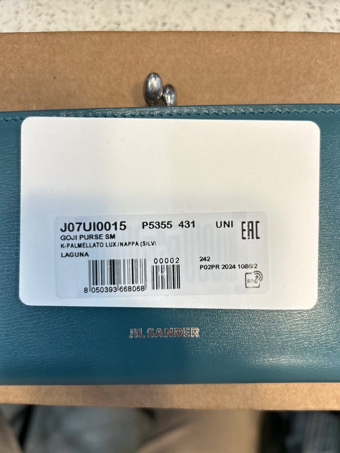 Jil Sander Goji Small Purse (J07UI0015 P5355)