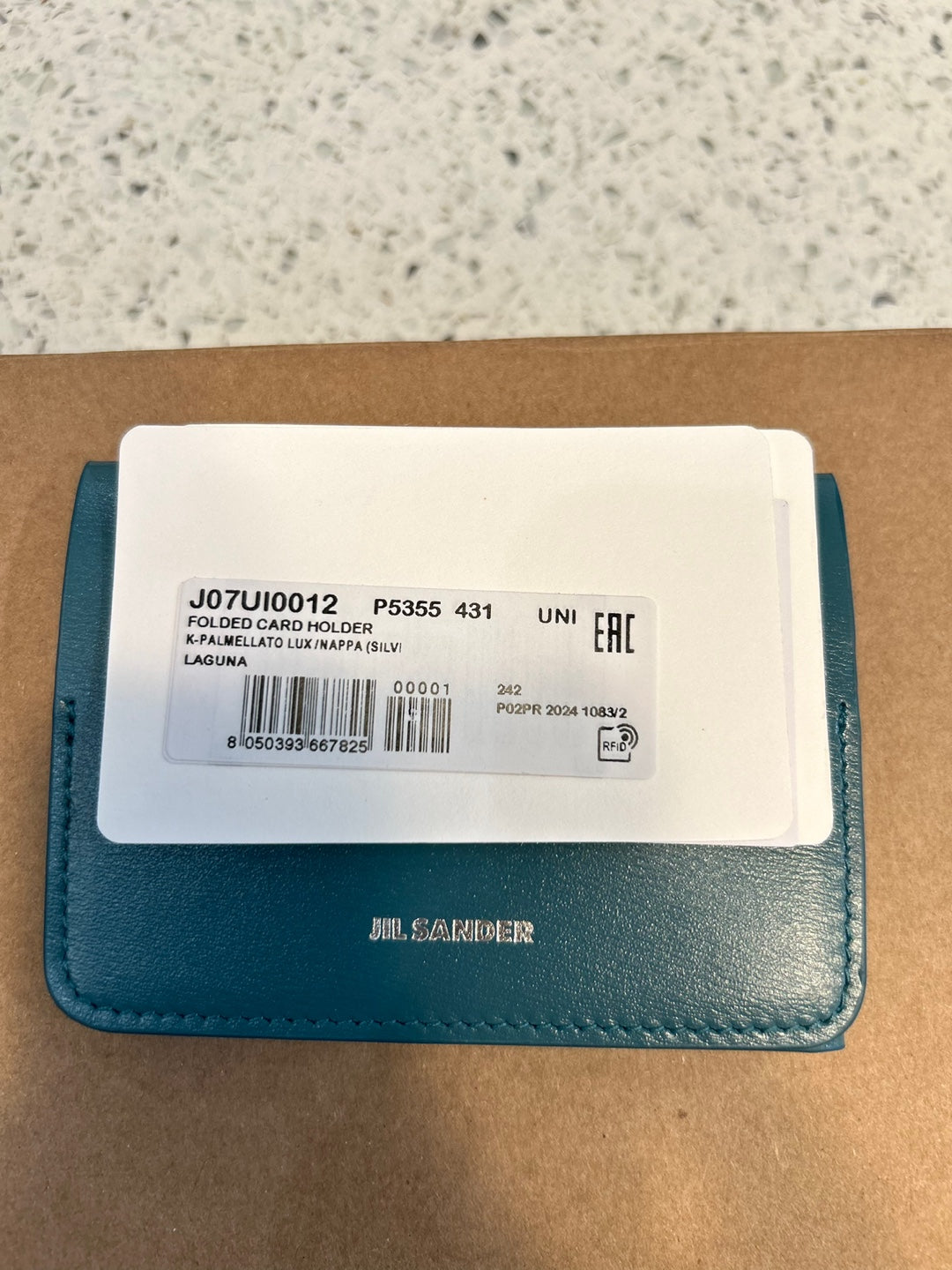 Jil Sander Folded Card Holder (J07UI0012 P5355)