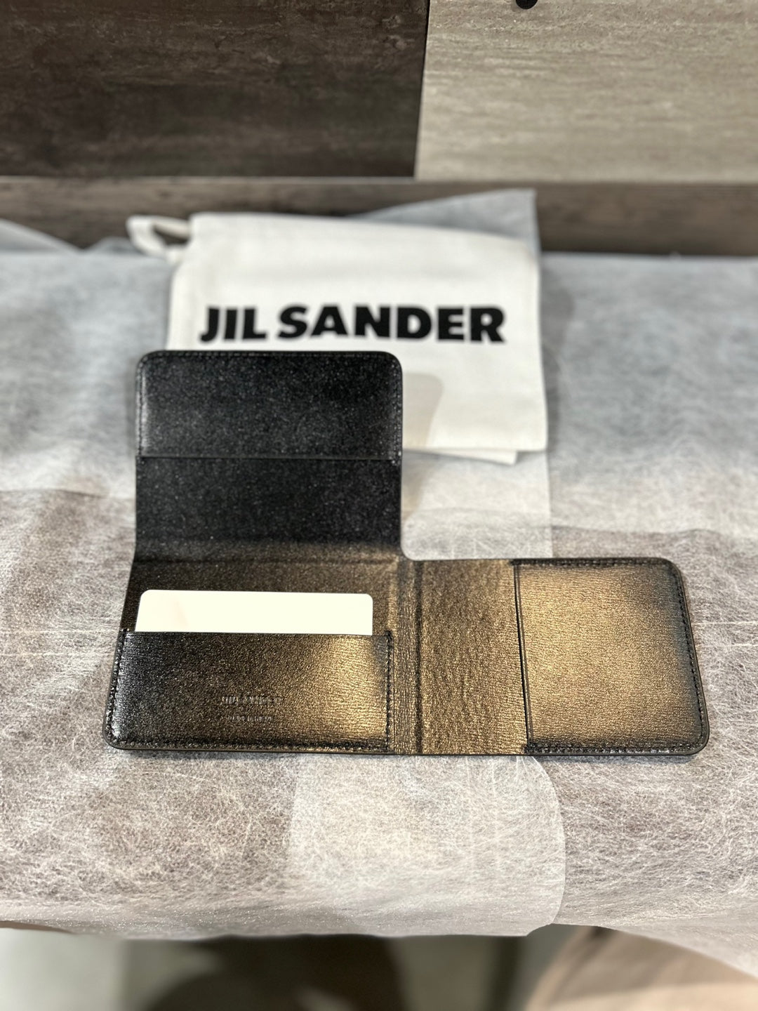 Jil Sander Folded Card Holder (J07UI0012 P4840)