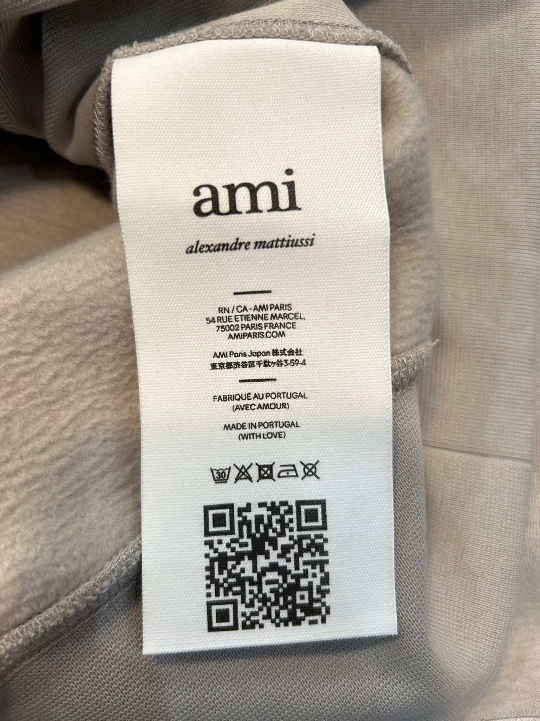 AMI Sleeve Patch Hoodie (USW217.740)