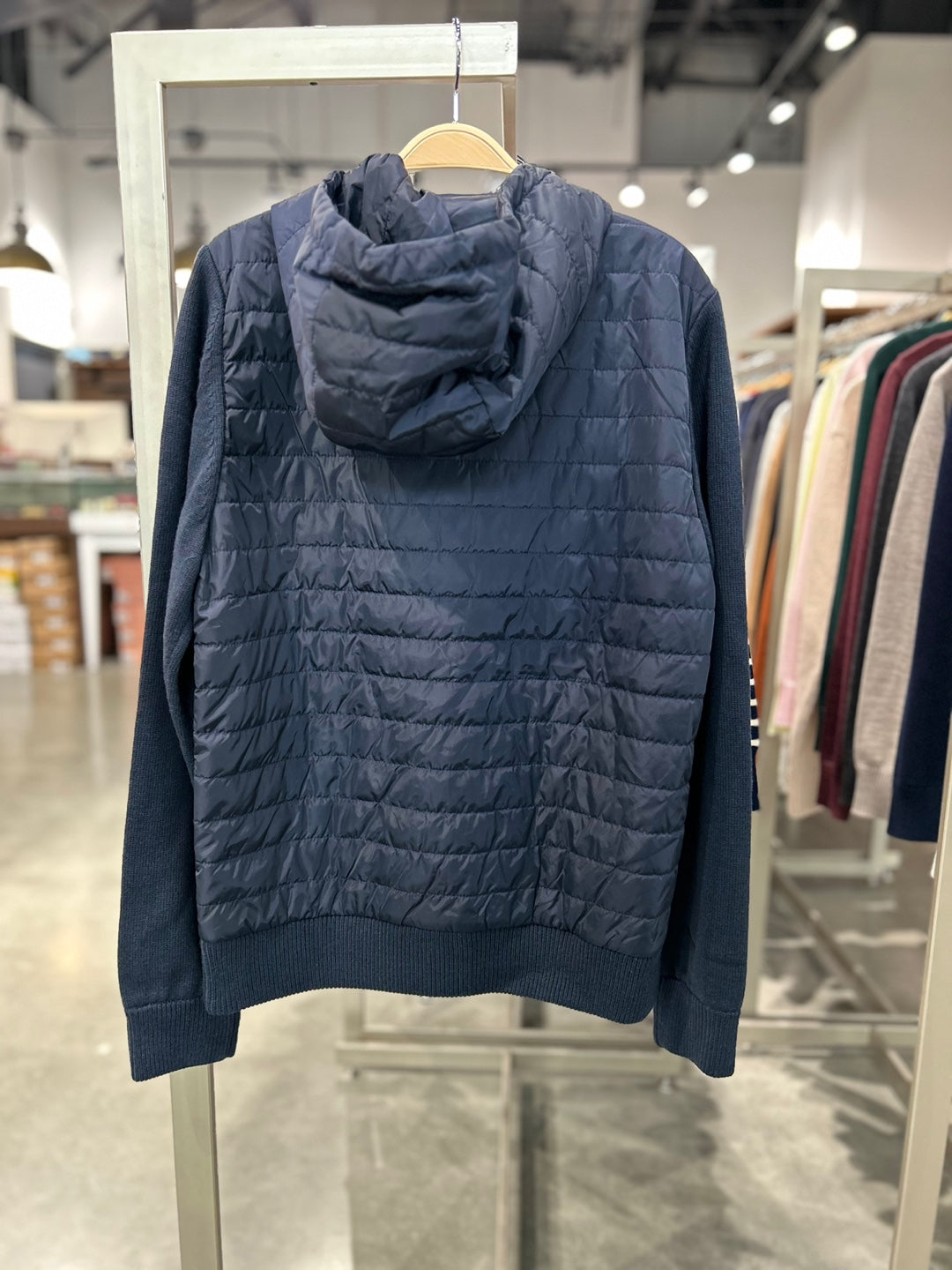J.Lindeberg Pierre Knitted Hybrid Jacket (FMKW08678)