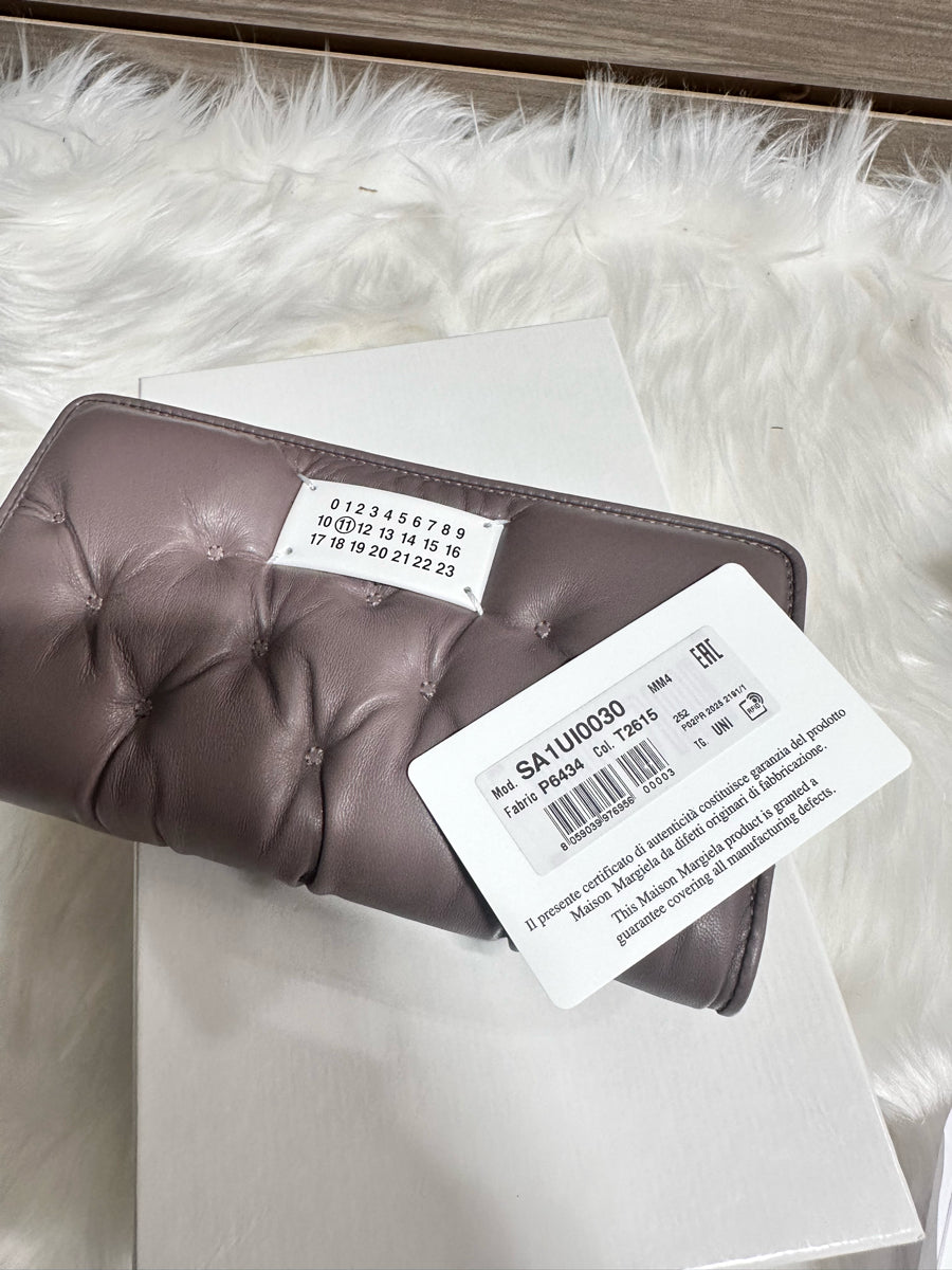 Maison Margiela Glam Slam Zip Around Continental Wallet (SA1UI0030 P6434)