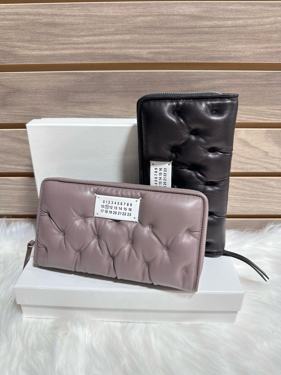 Maison Margiela Glam Slam Zip Around Continental Wallet (SA1UI0030 P6434)