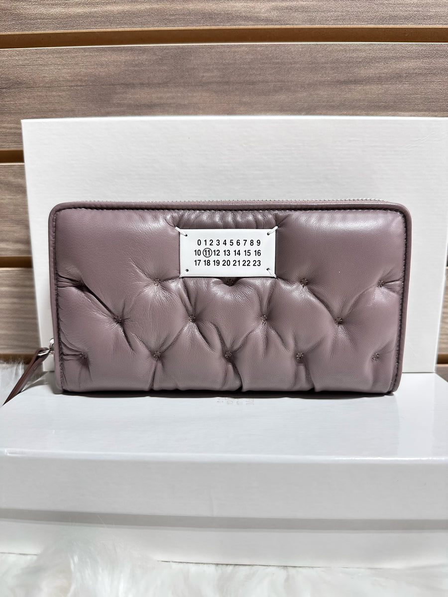 Maison Margiela Glam Slam Zip Around Continental Wallet (SA1UI0030 P6434)