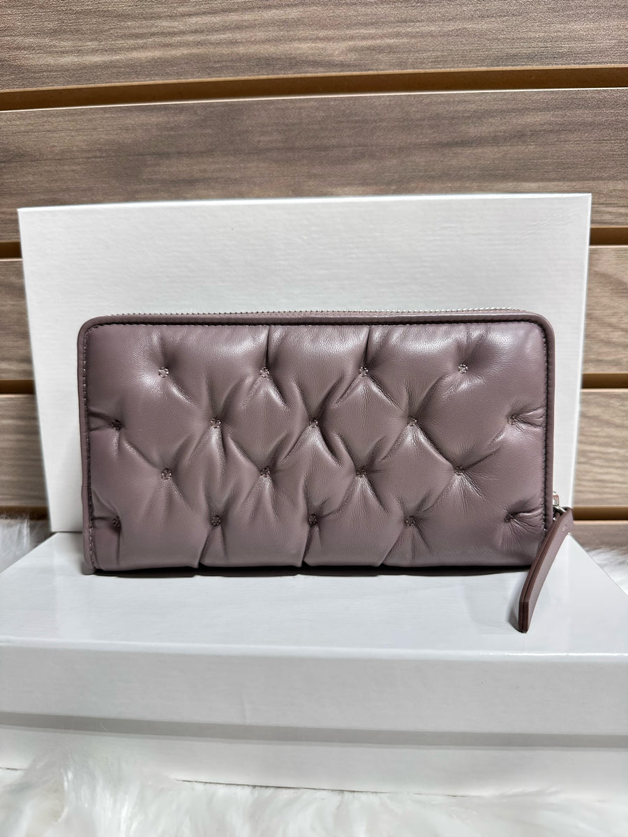 Maison Margiela Glam Slam Zip Around Continental Wallet (SA1UI0030 P6434)