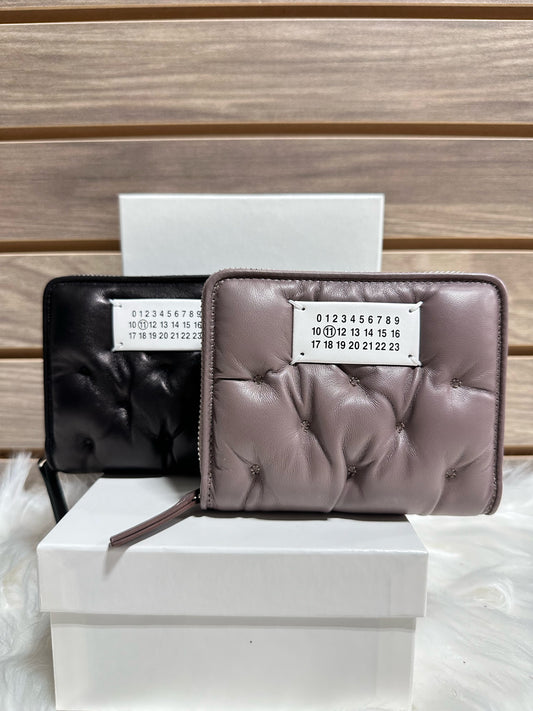 Maison Margiela Glam Slam Zip Around Compact Wallet (SA1UI0032 P6434)
