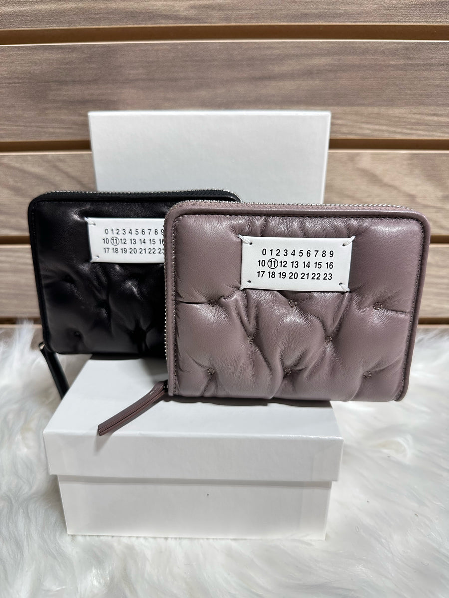 Maison Margiela Glam Slam Zip Around Compact Wallet (SA1UI0032 P6434)