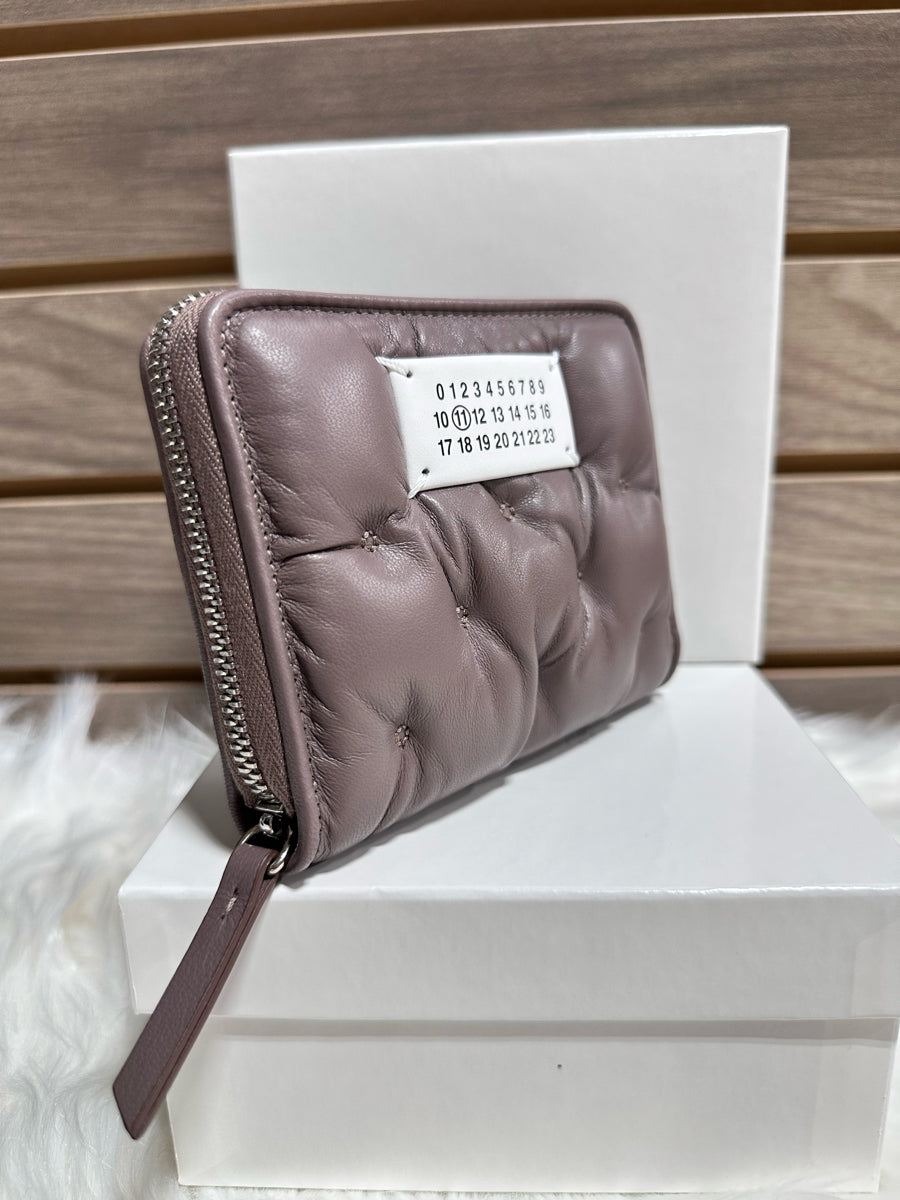 Maison Margiela Glam Slam Zip Around Compact Wallet (SA1UI0032 P6434)