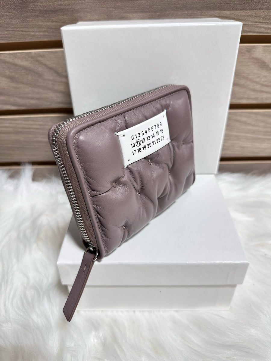 Maison Margiela Glam Slam Zip Around Compact Wallet (SA1UI0032 P6434)