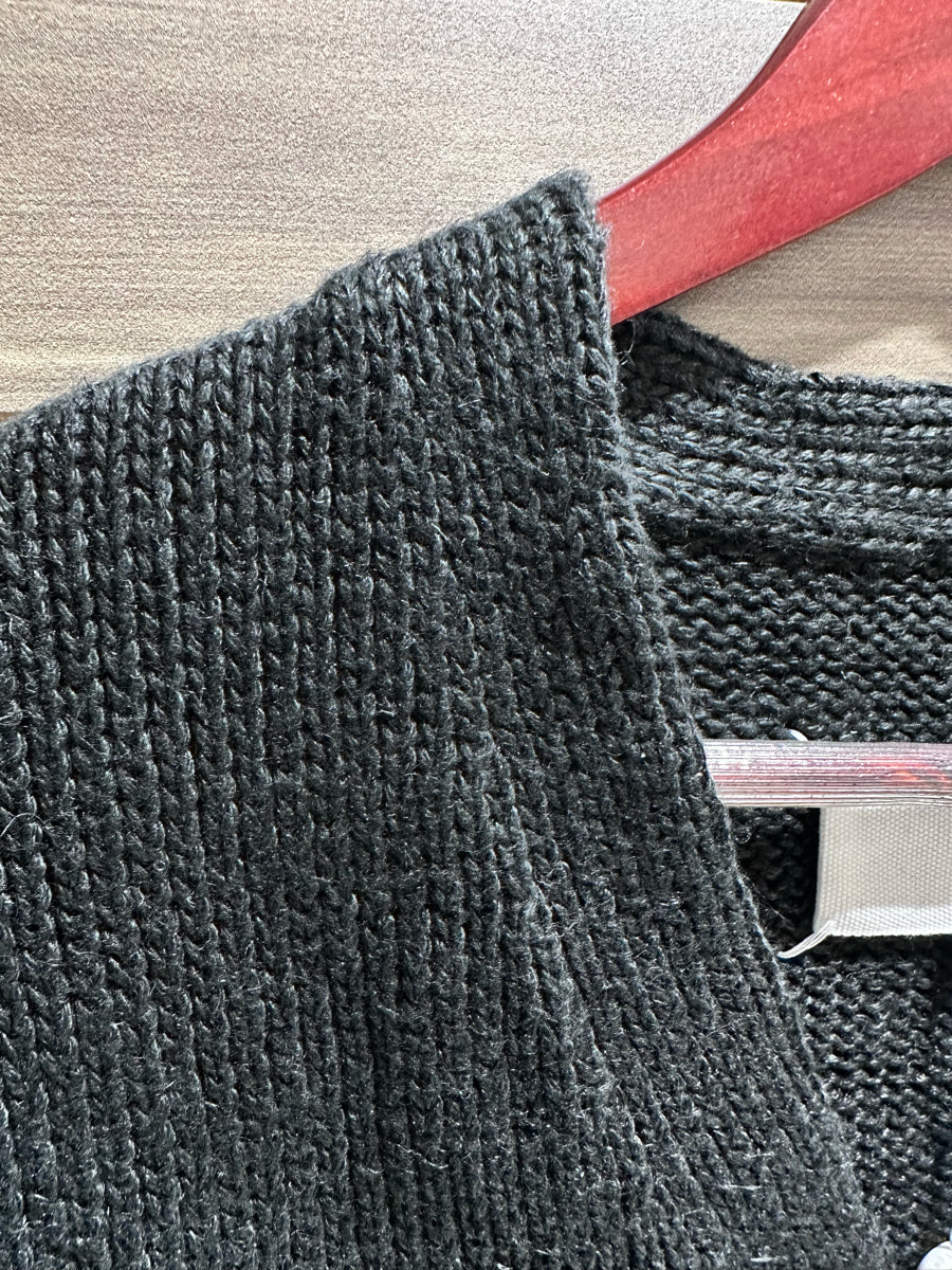 Maison Margiela Cropped V-Neck Knit Cardigan S51HP0017 (Women)