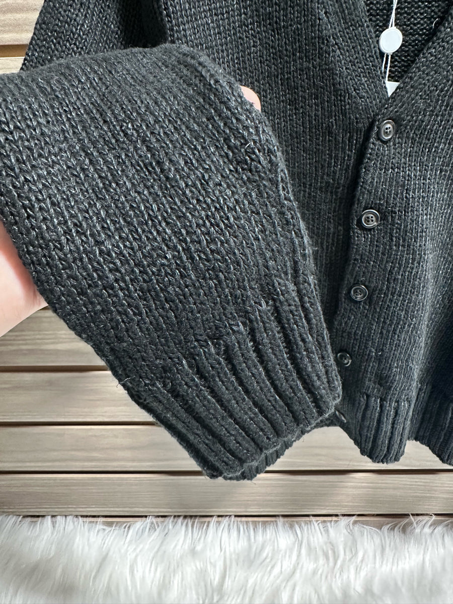 Maison Margiela Cropped V-Neck Knit Cardigan S51HP0017 (Women)