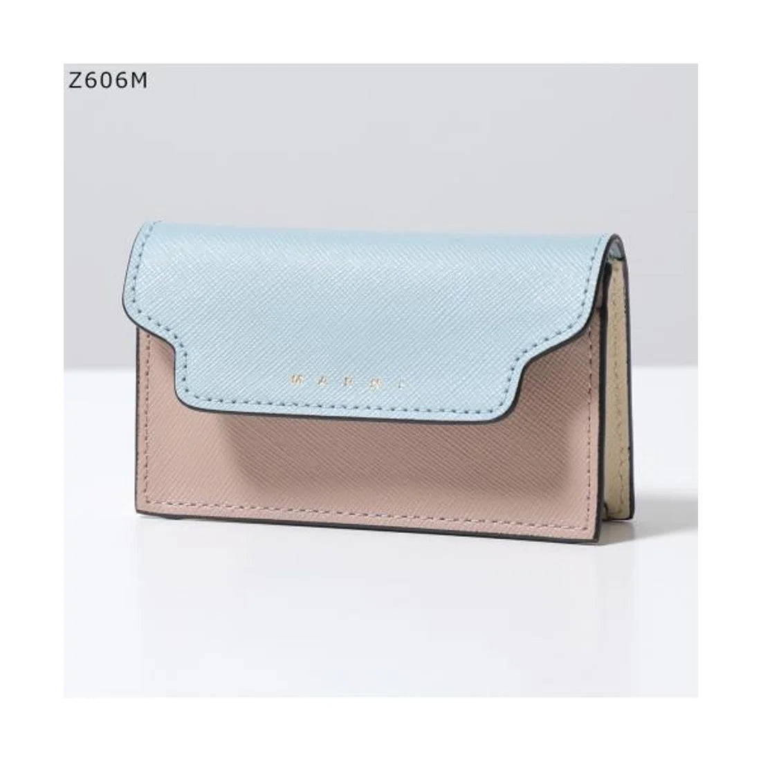 MARNI TRICOLOR LEATHER WALLET (PFMOQ14U07)