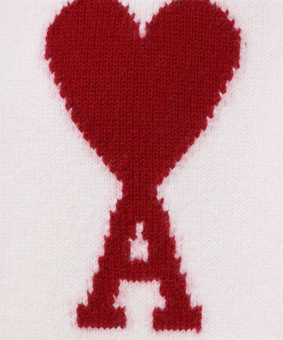 AMI Paris Big Heart Logo Wool Sweater (BFUKS006.018)