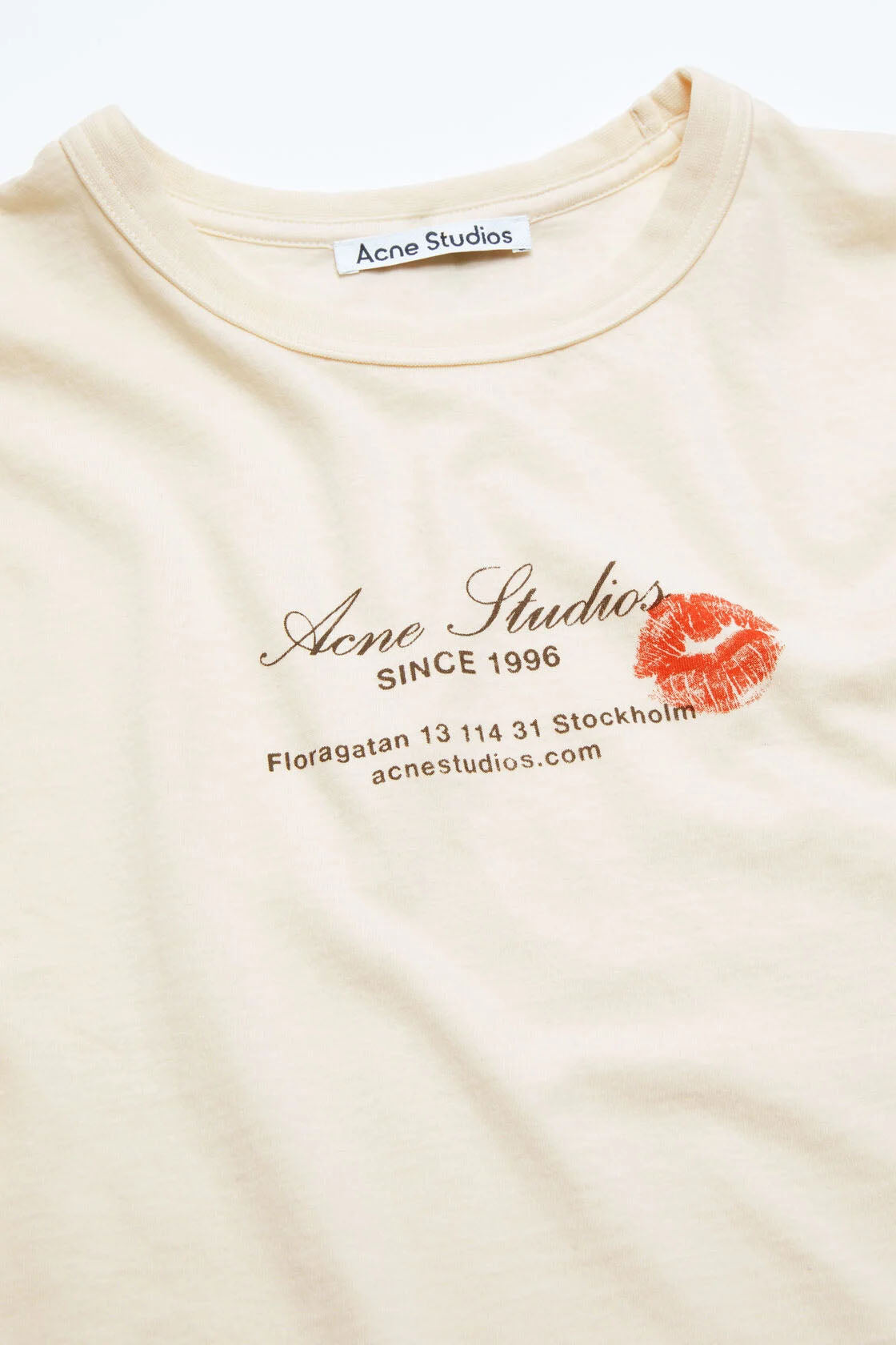 Acne Studios Logo Print T-Shirt (FN-WN-TSHI000734)