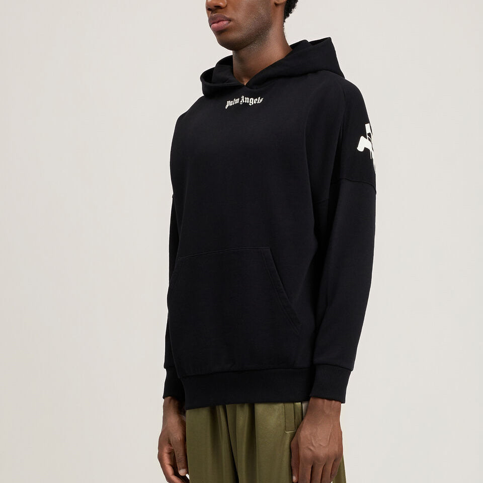 Palm Angels Classic Logo Over Hoodie PMBB036S26FLE001