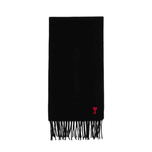 AMI Paris Ami de Coeur Wool Scarf (USF405.334-U)