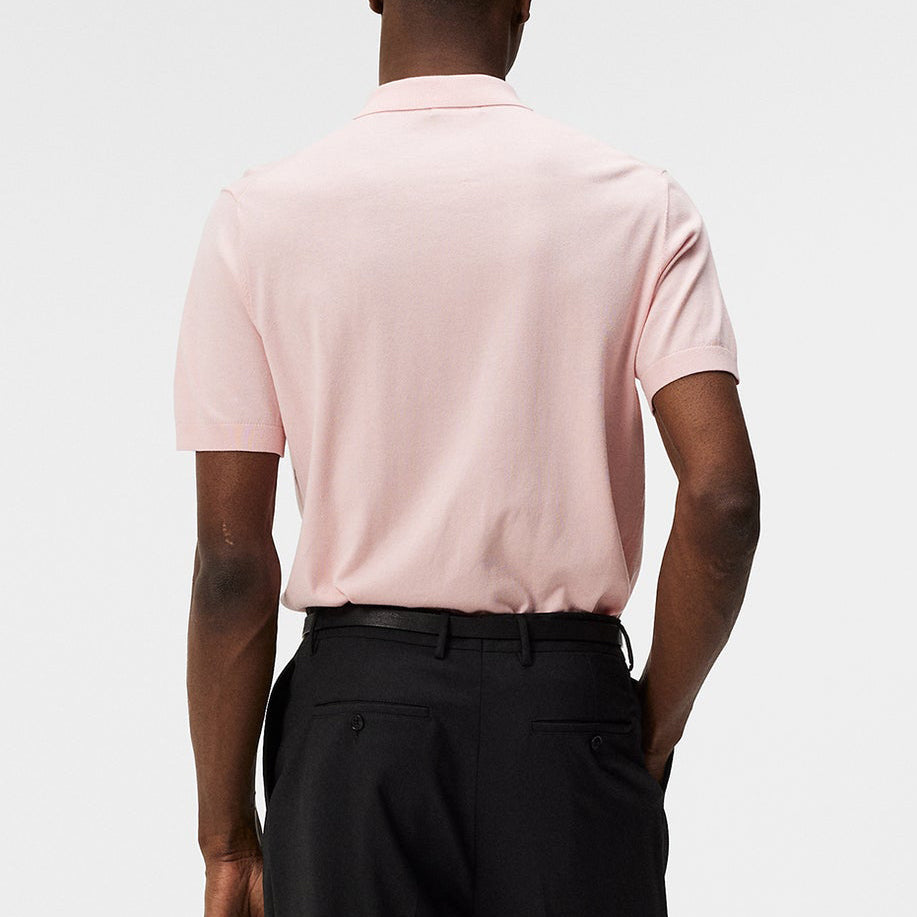 J.Lindeberg Ridge Rayon Silk Polo Shirt (FMKW10347)