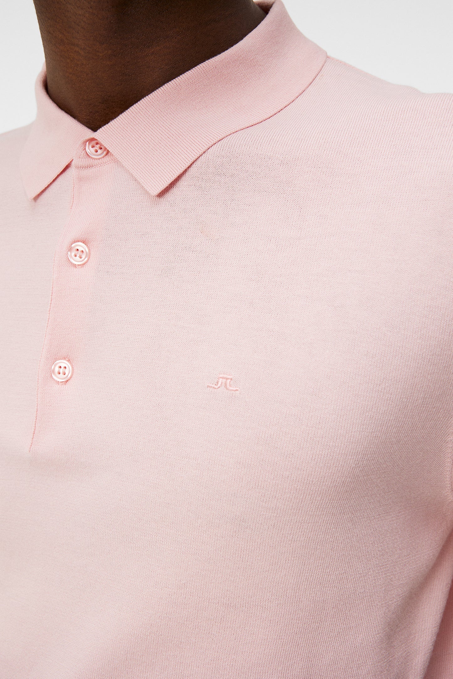 J.Lindeberg Ridge Rayon Silk Polo Shirt (FMKW10347)