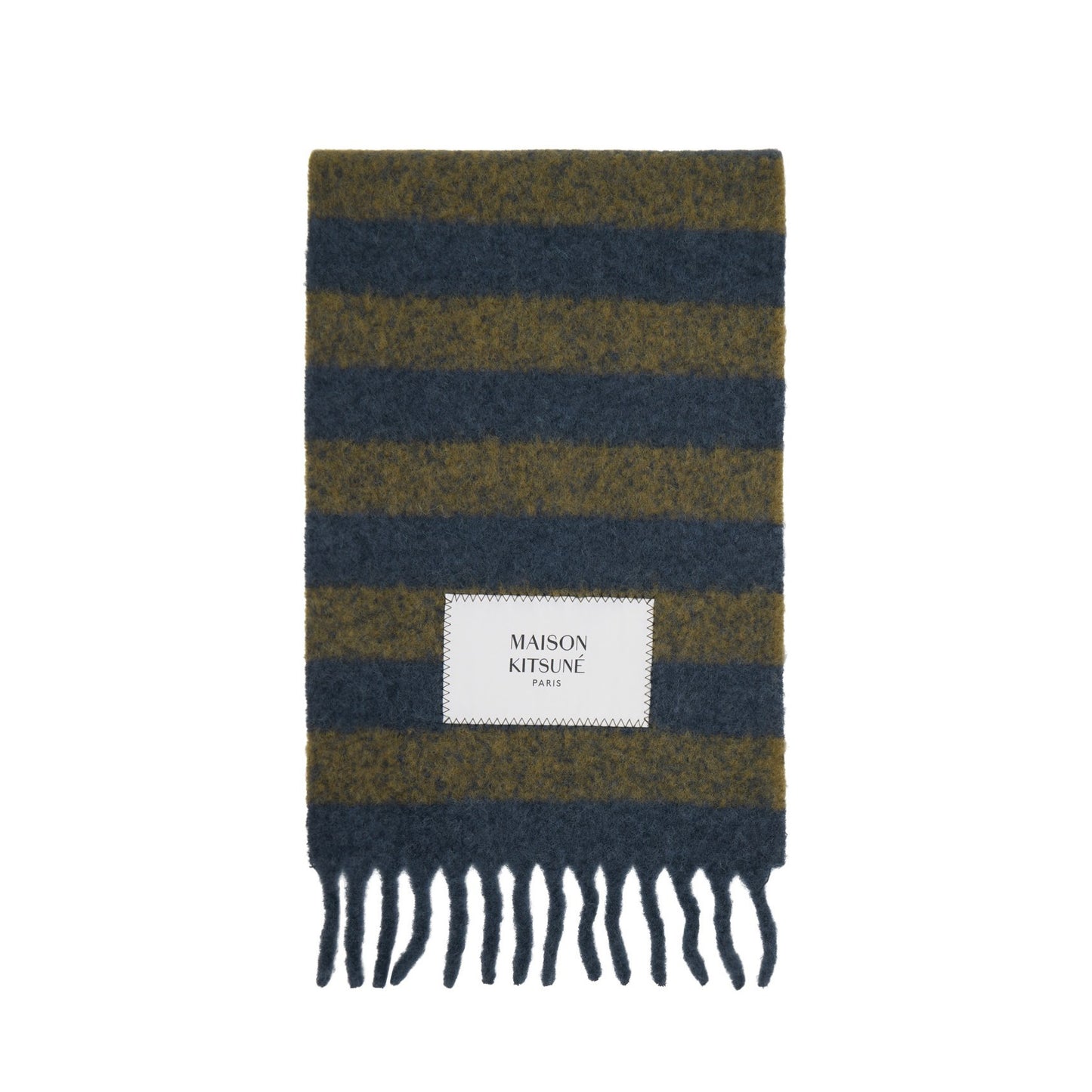 Maison Kitsuné Rugby Stripes Scarf (LM06202WA0019)