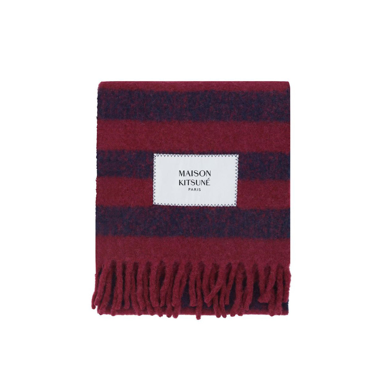 Maison Kitsuné Rugby Stripes Scarf (LM06202WA0019)