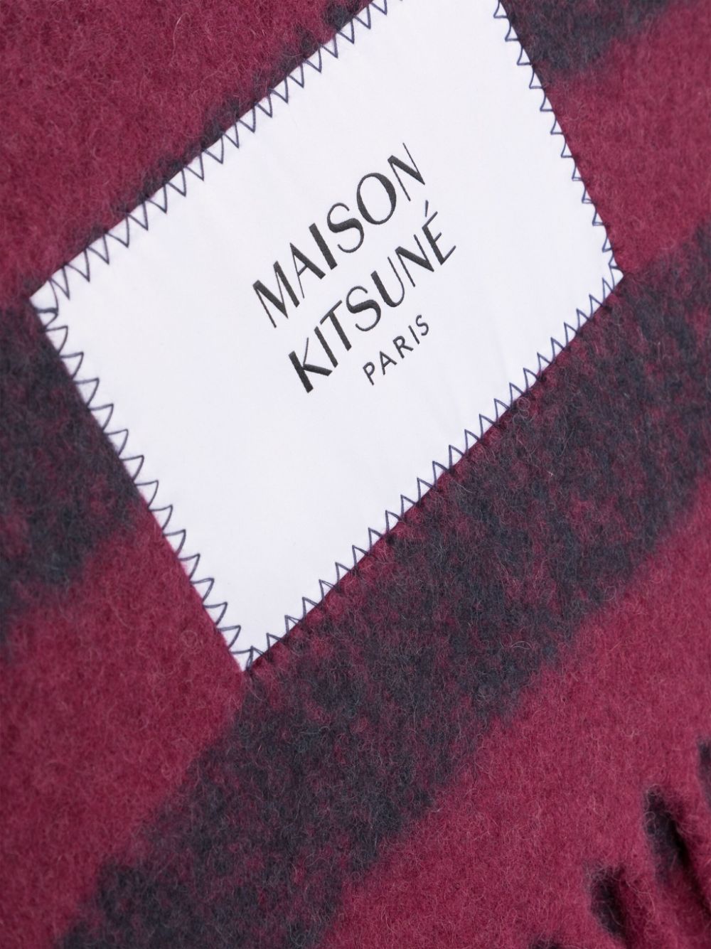 Maison Kitsuné Rugby Stripes Scarf (LM06202WA0019)