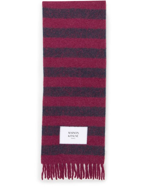 Maison Kitsuné Rugby Stripes Scarf (LM06202WA0019)