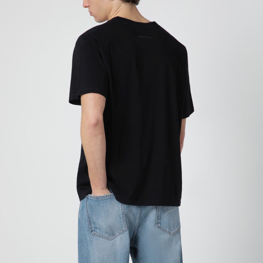 Maison Margiela Numeric Logo Cotton T-Shirt SH2GC0038 M20048 900 (Men’s Black)
