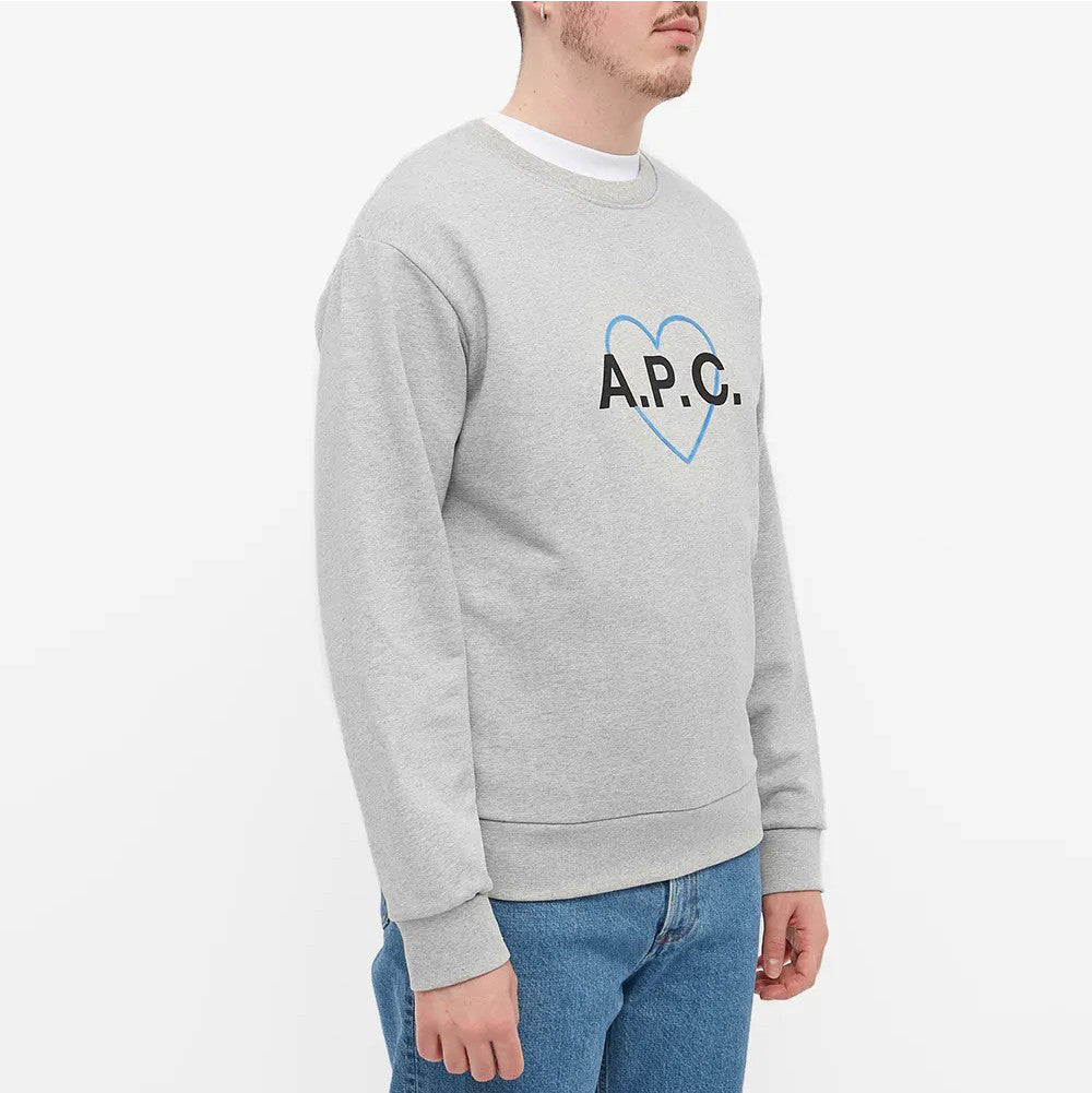 A.P.C. Jules Heart Logo Sweatshirt (COEIP-M27770)
