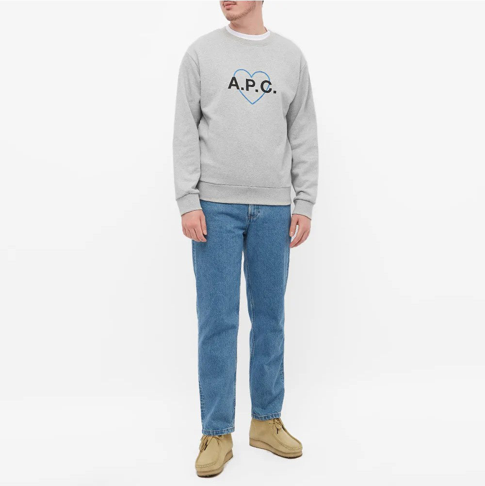 A.P.C. Jules Heart Logo Sweatshirt (COEIP-M27770)