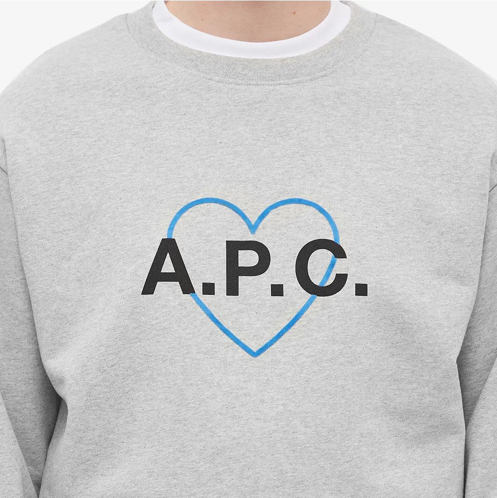 A.P.C. Jules Heart Logo Sweatshirt (COEIP-M27770)