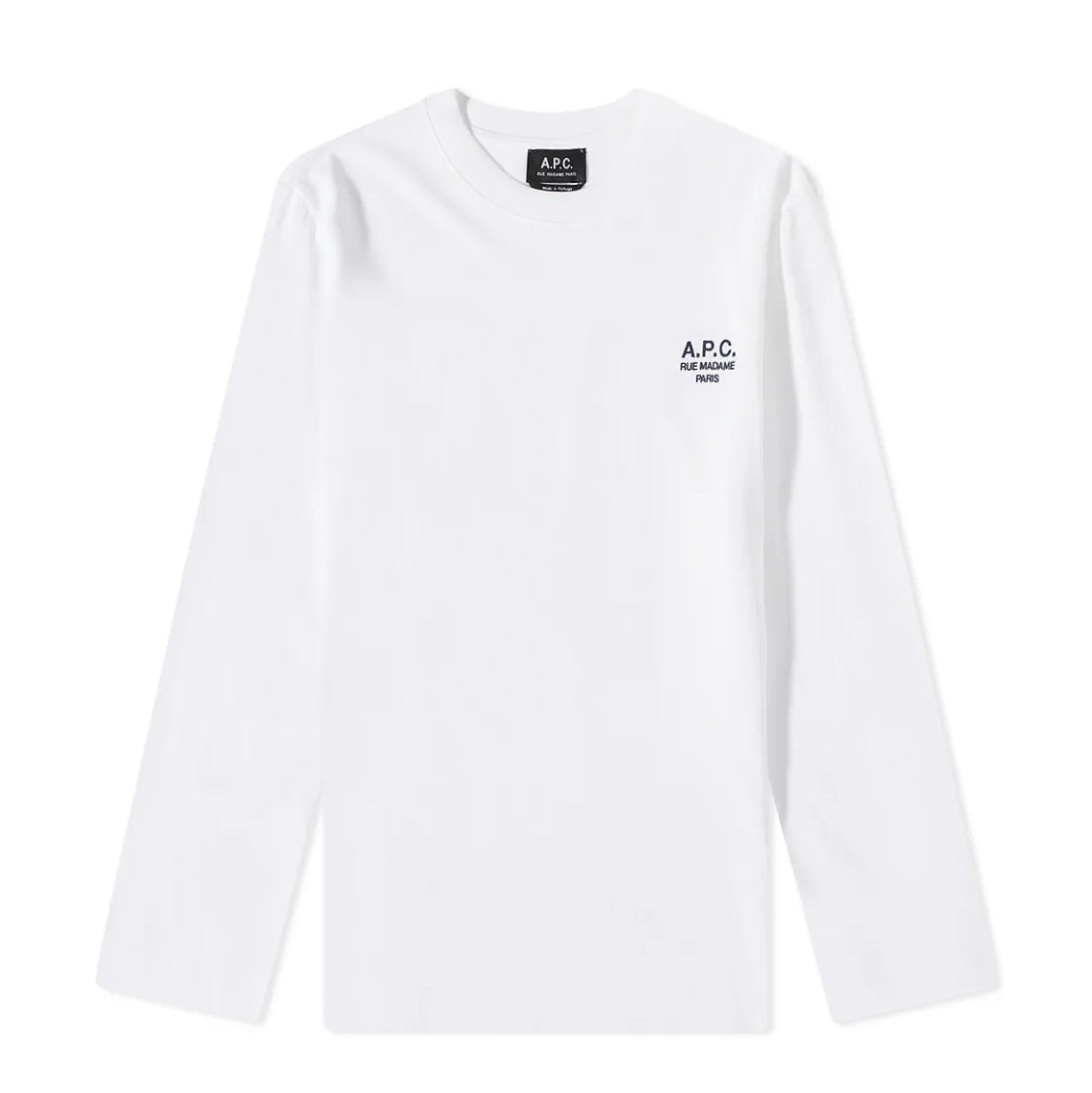 A.P.C. Rue Madame Paris Long Sleeve T-Shirt (COEZC-H26177)