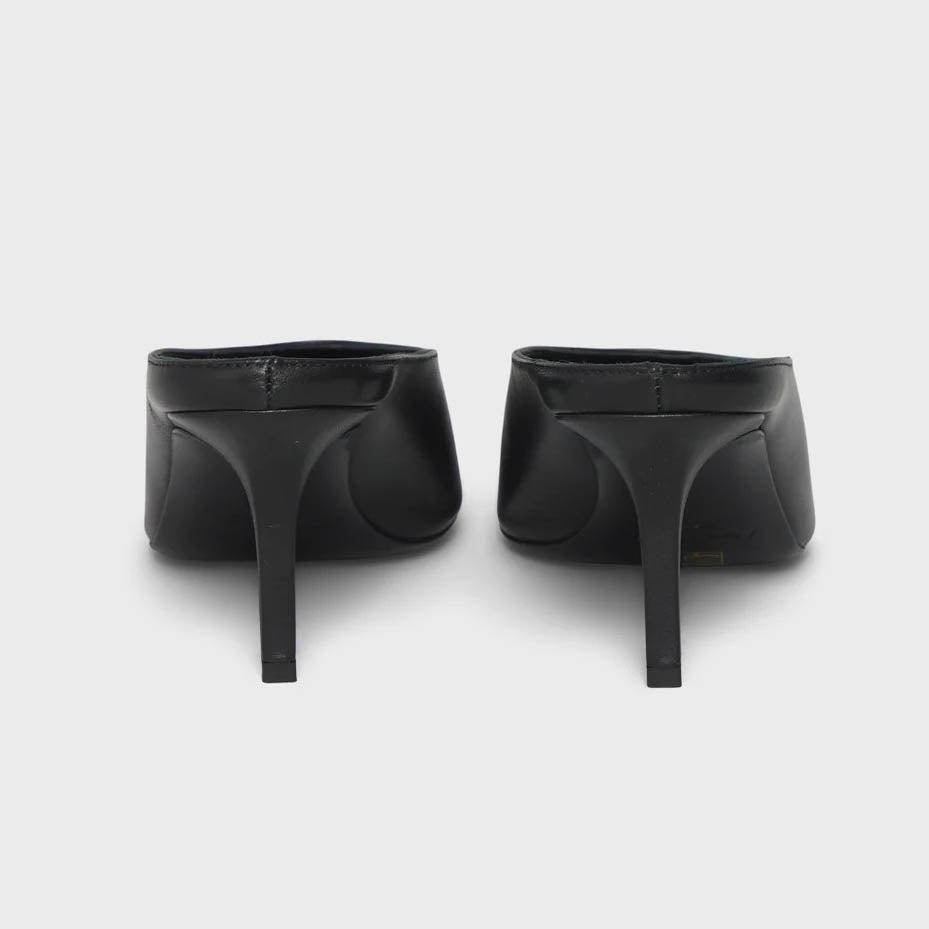 Acne Studios Leather Mule Heels (FN-WN-SHOE000600)