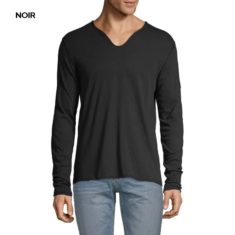 Zadig & Voltaire Monas ML Splitneck Tee (SETS7410H)