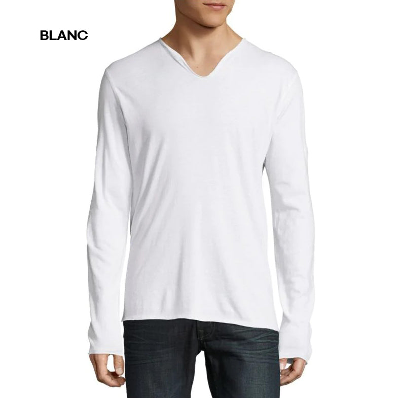 Zadig & Voltaire Monas ML Splitneck Tee (SETS7410H)