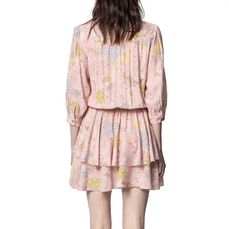 Zadig & Voltaire Rooka Print Glam Rock Top (SJCF0405F)