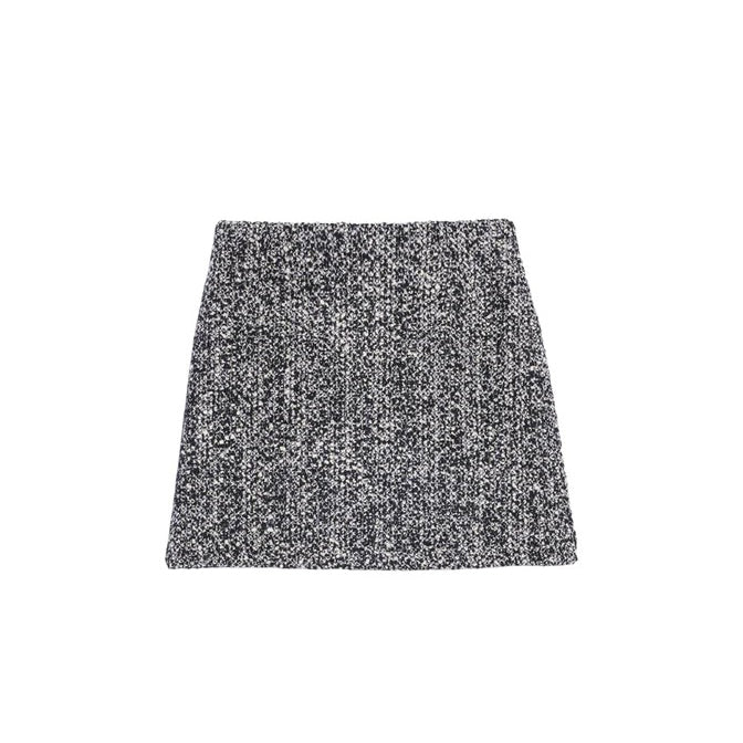 AMI Paris Tweed Mini Skirt (FSK002.249)